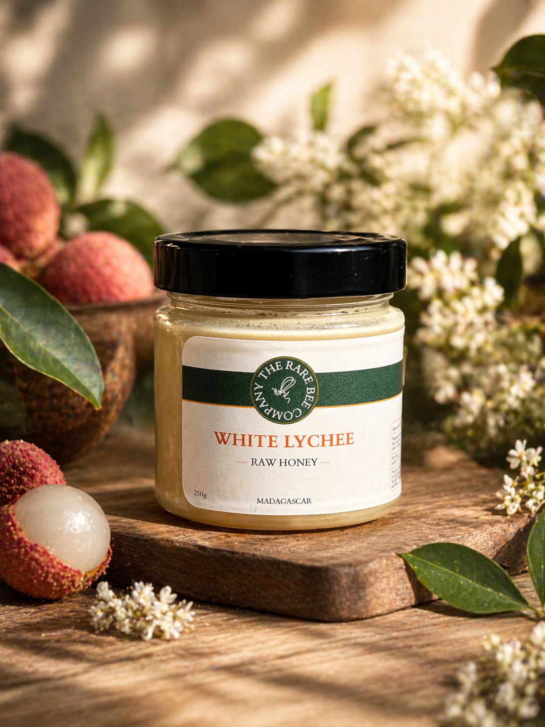 Raw White Lychee Honey, Madagascar
