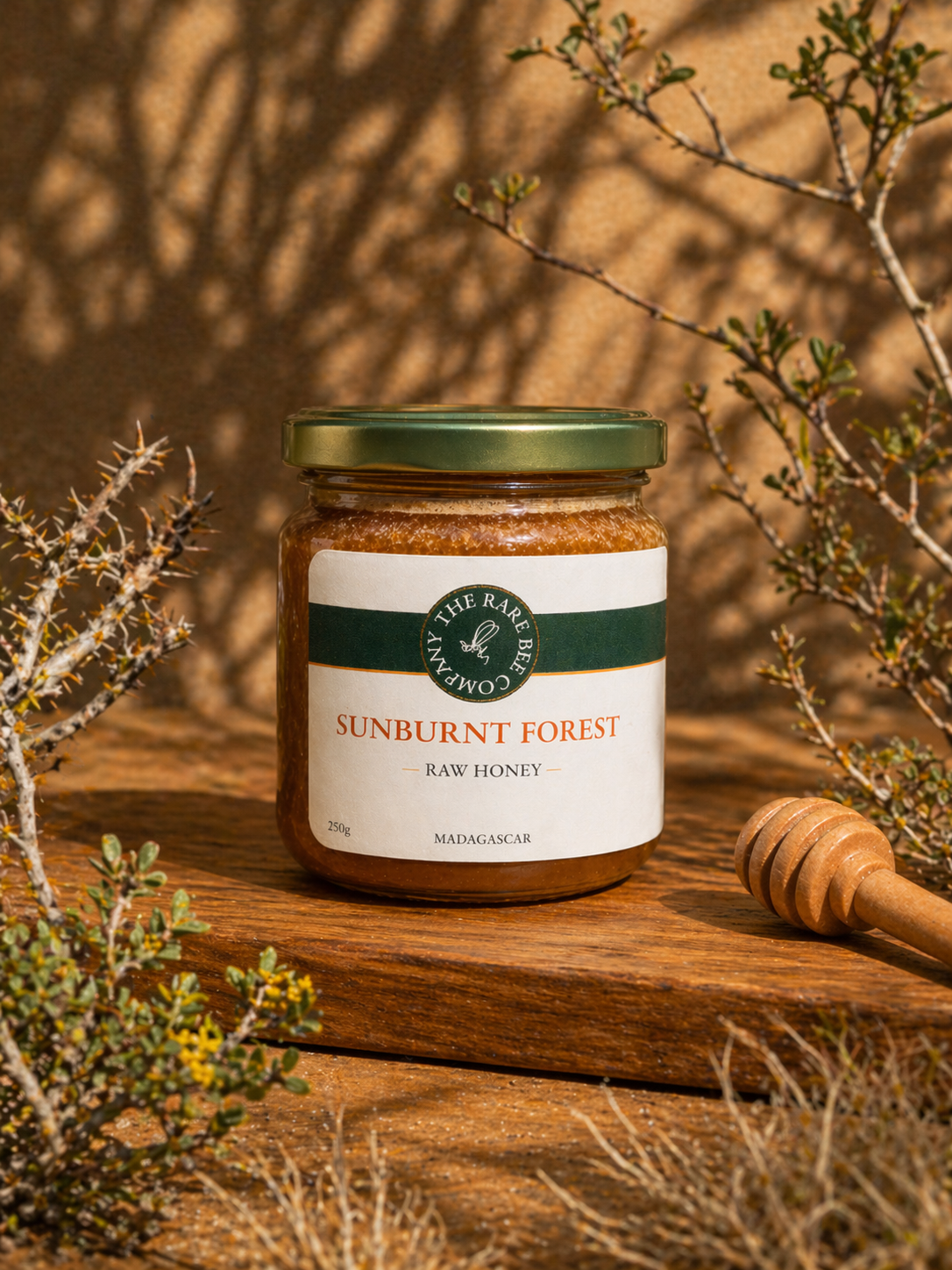 Raw Sunburnt Forest Honey, Madagascar